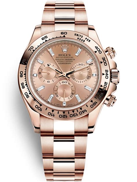 pink rolex daytona|rolex 116505 rose gold.